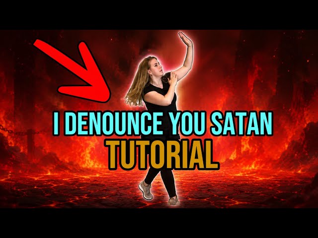 Satan HATES This 😳🔥 | “I Denounce You Satan” Dance Tutorial