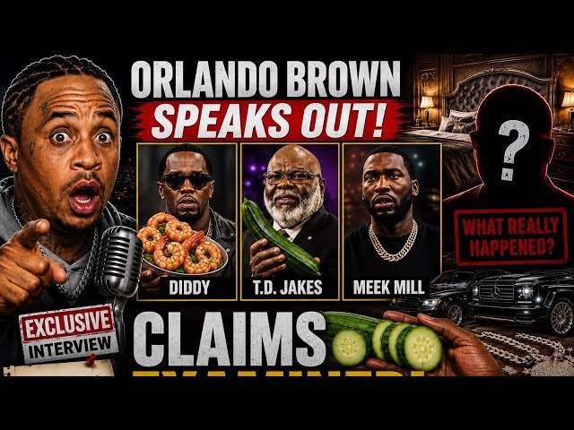 Diddy Begged Orlando Brown to Reveal what really happened to TD Jakes and Meek at the Diddy parties.