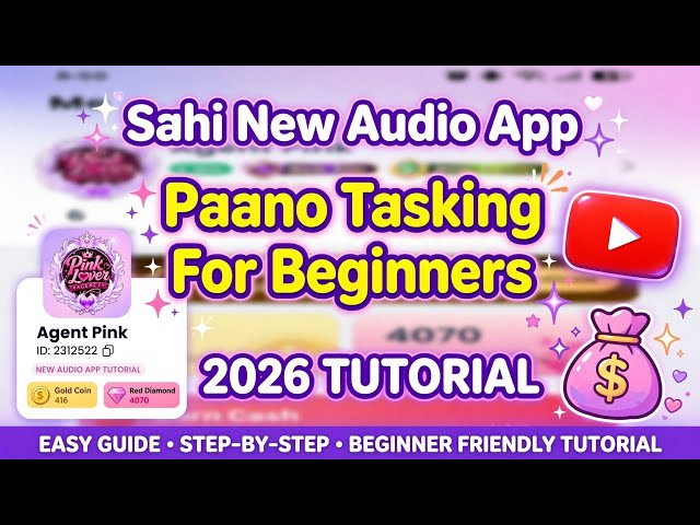 Sahi New Audio App 2026 💰 | PAANO KUMITA? Full Beginner Tutorial + Step-by-Step Guide!