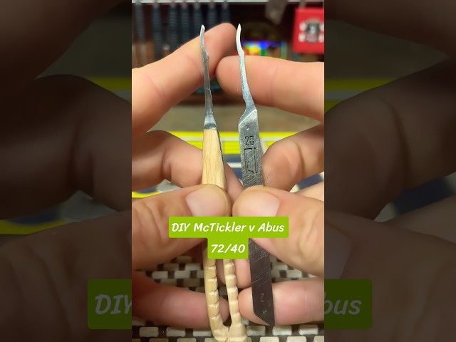 Testing my newest DIY McTickler #locksport #lockpicking