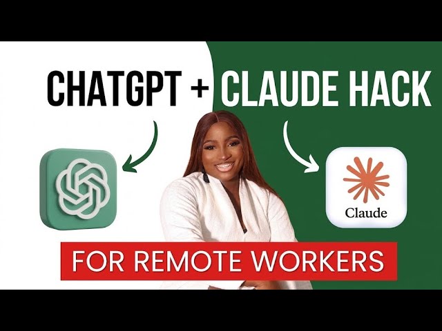 How I Trained ChatGPT & Claude to Work With Me | AI Tools Every Beginner Remote Worker Needs