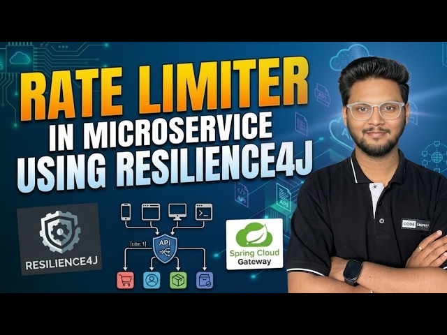 Rate Limiter Pattern in Microservices | Resilience4j RateLimiter Explained