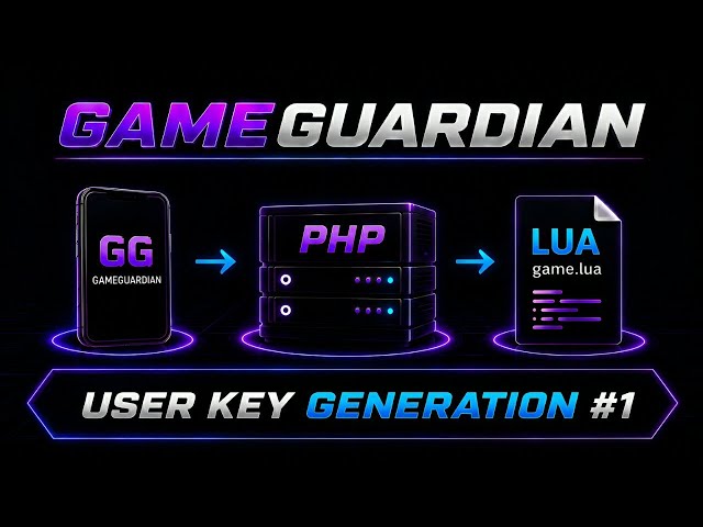 GameGuardian | User Key Generation | Part 1