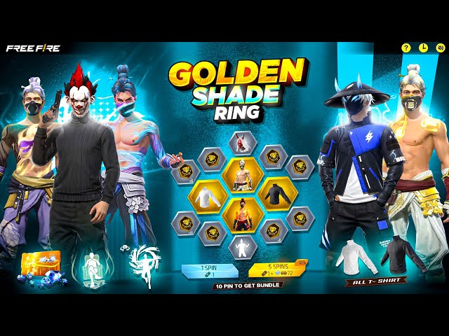 Golden Shade Bundle Return Update ফাইনালি আসছে 😍 | Ff New Event Bd Server | Free Fire New Event