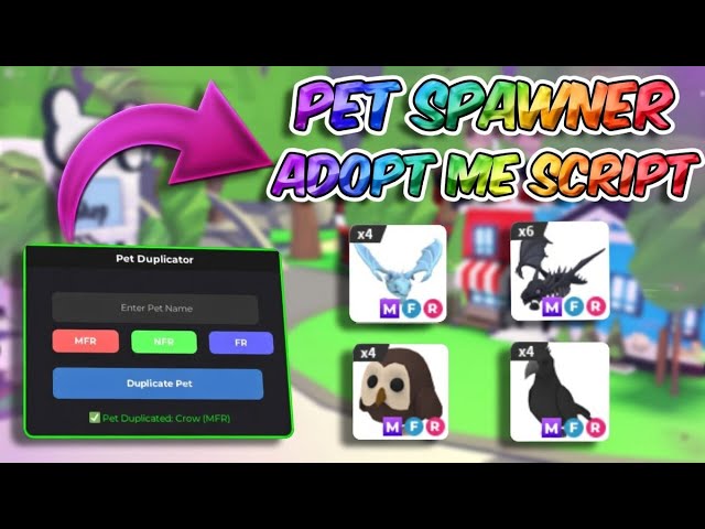Latest Adopt Me Script - Pet Spawner Pastebin 🐕NEW UPDATE🐶