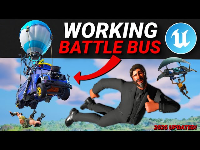 Creating A CUSTOM BATTLE BUS in UEFN! (UPDATED 2025)