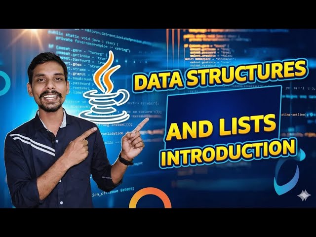 #1 Data Structures Introduction and Lists Introduction In Java
