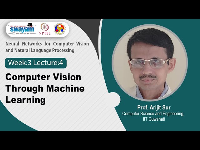 Lec 12: Computer Vision Through Machine Learning