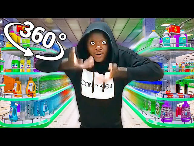 61 meme - Supermarket in 360° Video | VR / 8K | ( Six one meme )