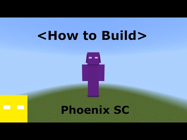 |How to Build Phoenix SC (v.4)| Minecraft Skin Tutorials