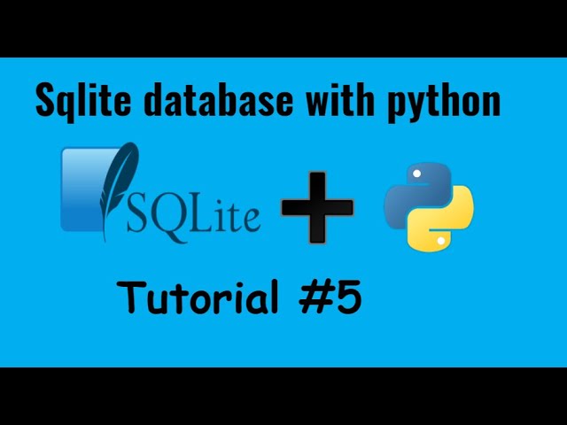 SQLite databases with python | Deleting values from a table | Tutorial 5