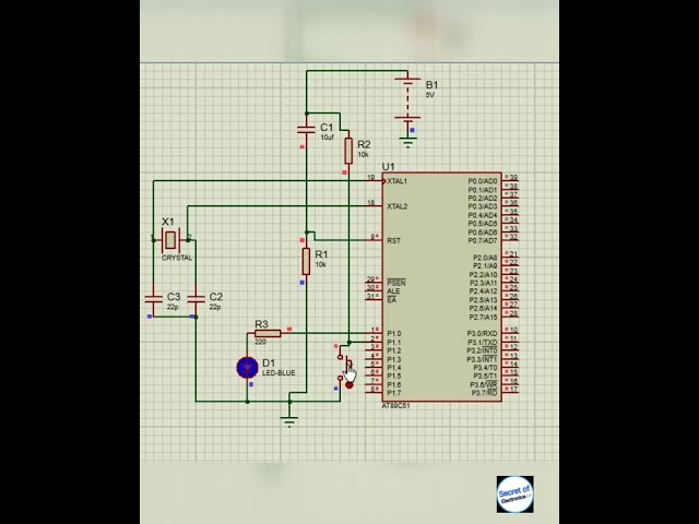 How to make toggle  switch using 8051 microcontroller
