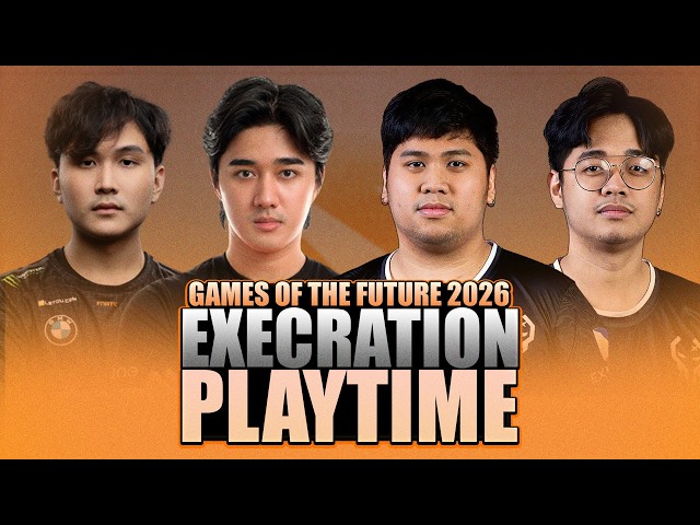 EXECRATION vs PLAYTIME DECIDER MATCH - WATCH PARTY WITH ARMEL  - Games of the Future 2026