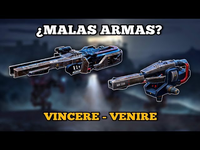 ARE VENIRE AND VINCERE BAD WEAPONS?? | WAR ROBOTS
