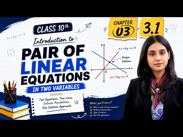 Exercise 3.1 | Q.4 | Class 10 Maths | Pair of Linear Equations in Two Variables | NCERT | CBSE 