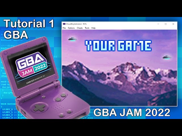 Let's Make a Game Boy Advance Game | GBA Jam 2022