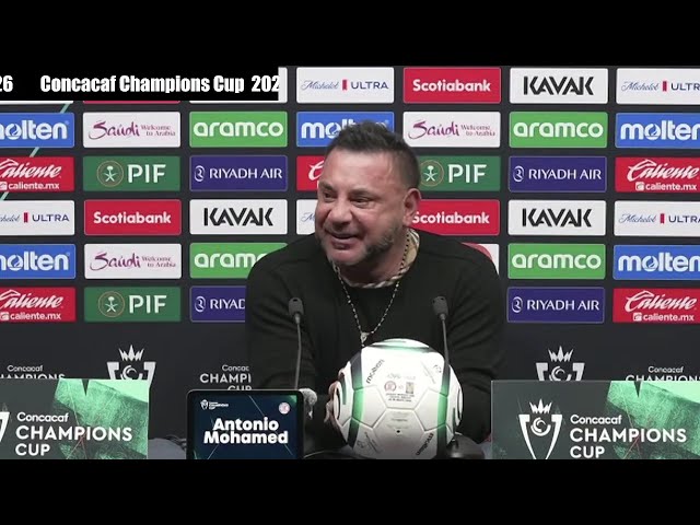 Antonio Turco Mohamed post partido | Toluca Campeón de Concacaf Champions 2026