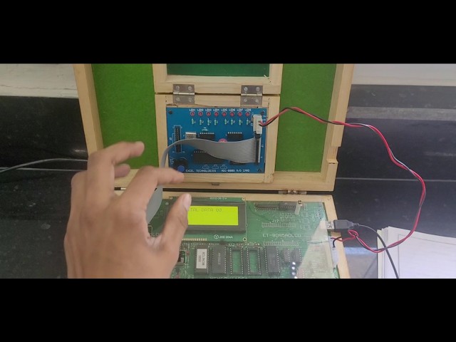 ADC Interfacing with 8085 (ADC0809) | Microprocessors Laboratory Experiment