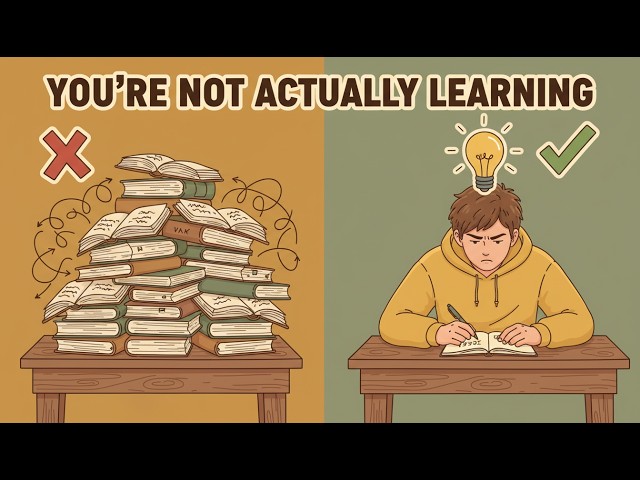 Why You're Not Actually Learning (And What Works Instead)