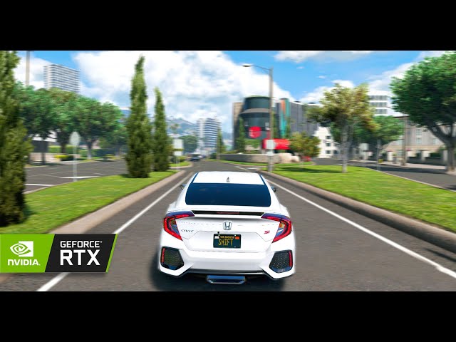 GTA 5 -Honda Civic SI 2018 |Drive|Gameplay|Mod|SHIFT GAMING