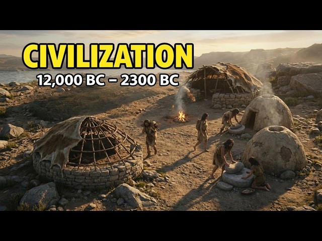 The Birth of Civilization (12,000 BC - 2300 BC) | The Human Chronicle (Episode 1)