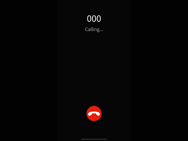 Calling 000 at 3am