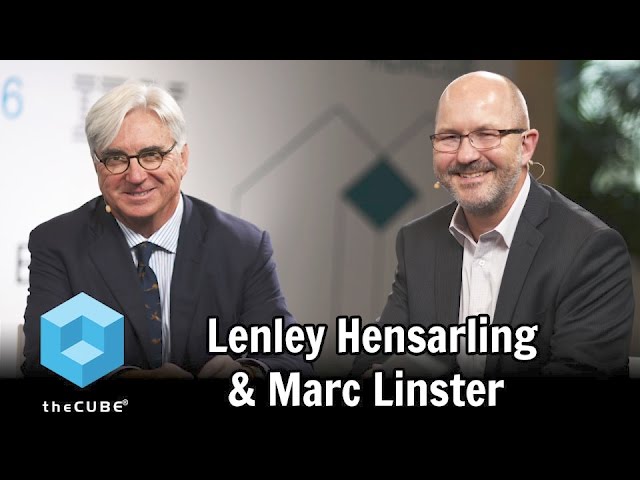 Lenley Hensarling & Marc Linster, EnterpriseDB - #IBMEdge