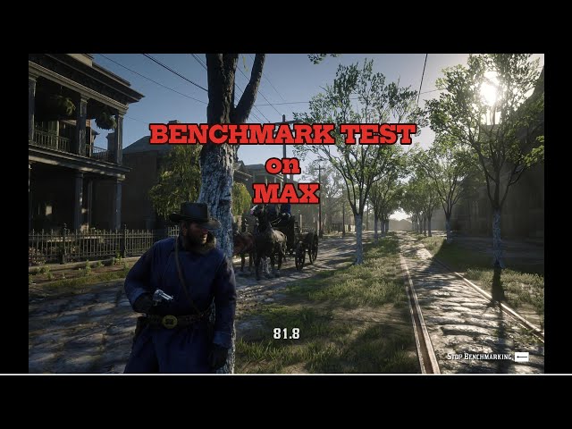 BENCHMARK TEST on MAX VID for RDR2