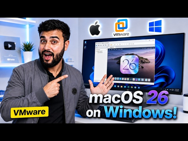 Run macOS 26 on VMware in Windows (2026)