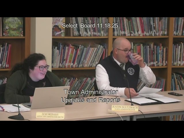 Town of Middleton Select Board | 11/18/2025