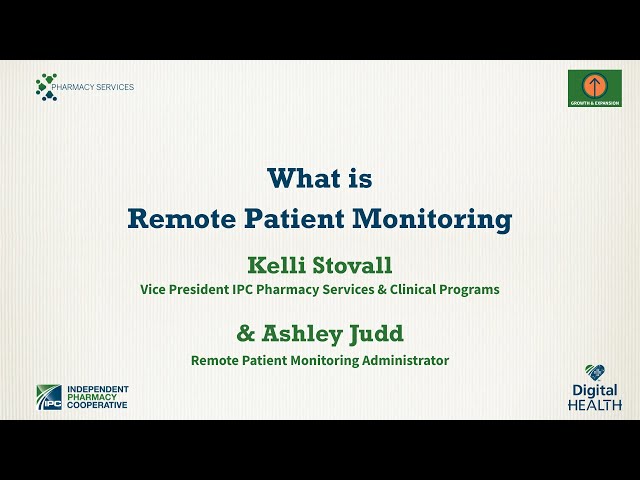 What is Remote Patient Monitoring in Pharmacy - A Beginner's Guide to Remote Patient Monitoring