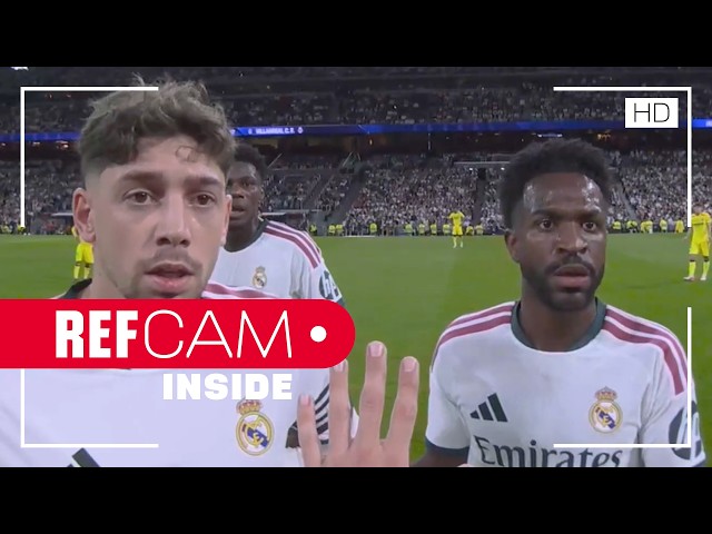 REFCAM Real Madrid vs Villarreal CF