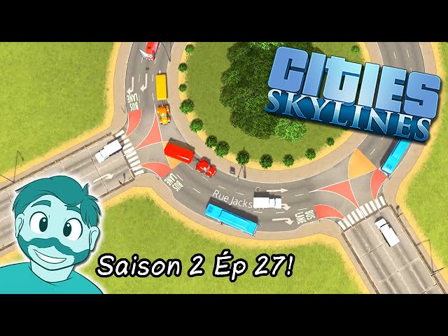 Découvrons l'Intersection Marking Tool Mod! 🎨 Cities Skylines Saison 2 Ép 27