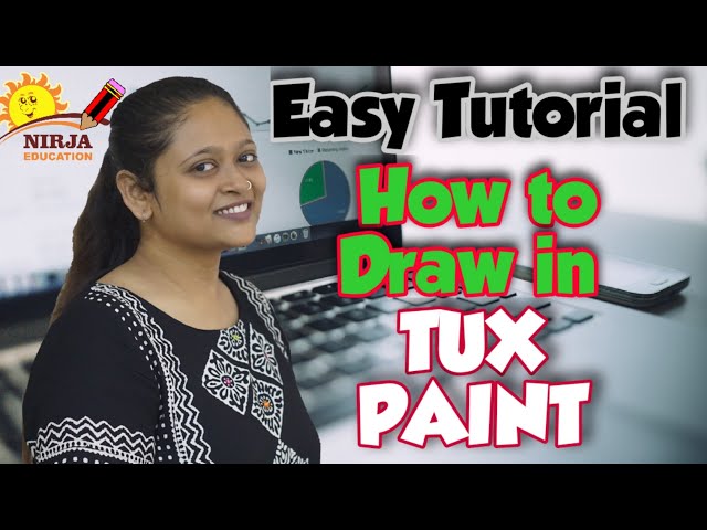 how to use tux paint - how to use tux paint - easy and funny software for kids to paint