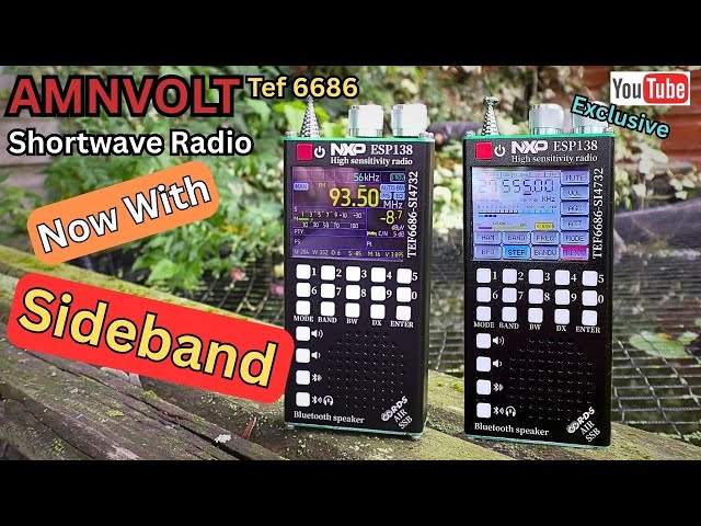 AMNVOLT Tef 6686 Shortwave Radio with Single Side Band. (Banggood) #radio #shortwaveradio