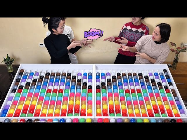 ⚔️ Team vs Team | Color Ball Sorting ASMR Showdown