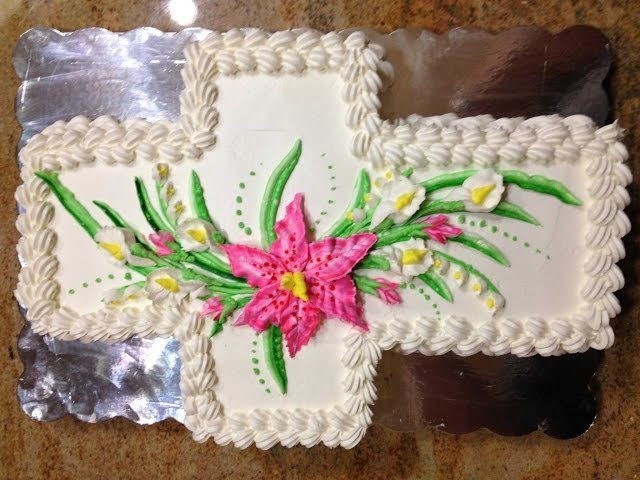 Cross Cake / Cake Decorating