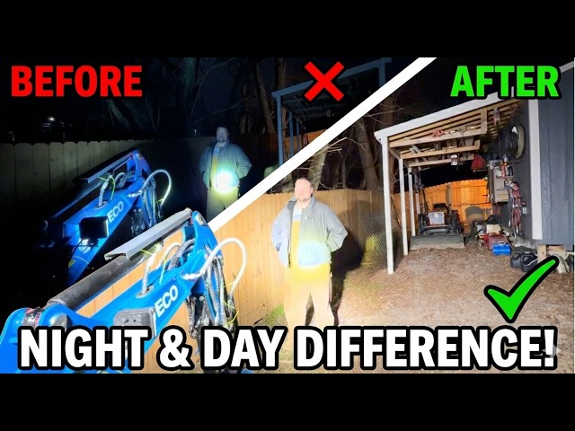 Upgrading mini excavator headlightsMaking My Cheap Chinese Excavator Actually Useable at Night