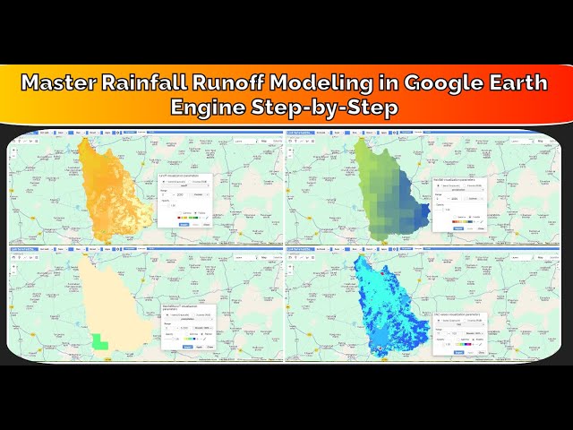 Master Rainfall Runoff Modeling in Google Earth Engine  Step by Step