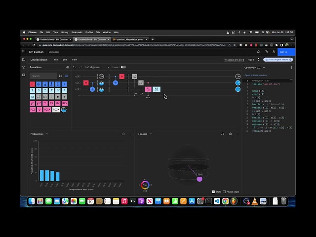 Quantum Teleportation with IBM Quantum Composer and QisKit