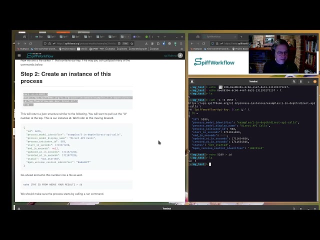 Spiffworkflow as a Web API