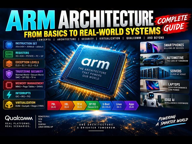 WHY ARM RULES THE WORLD Phones • AI • Cars • Servers