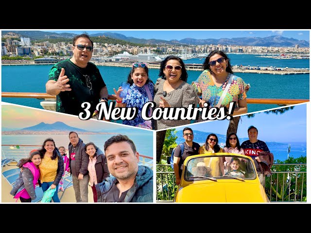 7 Night Cruise! Desi Food Everywhere! Vacation Continues to Italy VLOG Part 3 in Urdu Hindi - RKK
