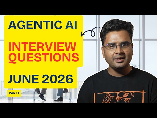 Agentic AI Interview Prep: 5 Questions, Senior Answers - June 2026 Part 1