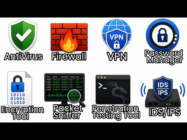 Every Major Cybersecurity Tool Explained in 8 Minutes