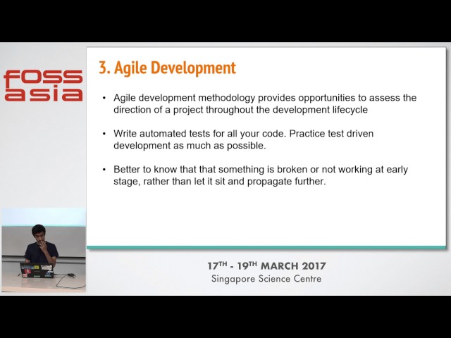 Lightning Talks: Best practices in Backend Development - Jayanth Chandra - FOSSASIA Summit 2017