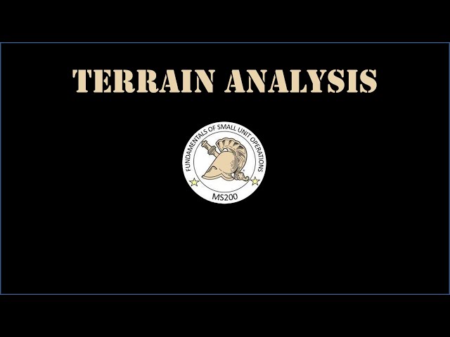 Terrain Analysis OAKOC v2