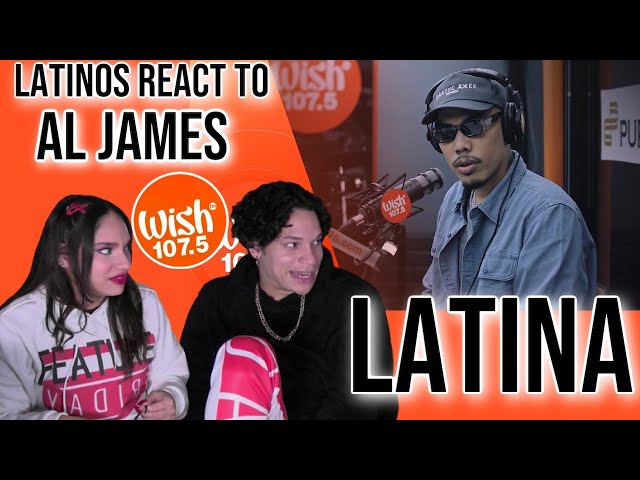 Latinos react to Al James performs "Latina" LIVE on Wish | FIRST TIME REACTION 🔥😎