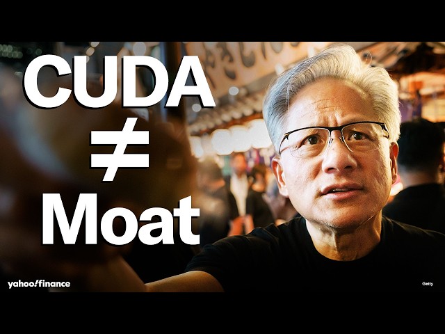 Nvidia's moat isn't CUDA anymore