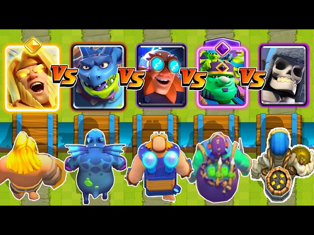 CUAL ES EL MEJOR GIGANTE? | ESBIRRO GIGANTE | CLASH ROYALE